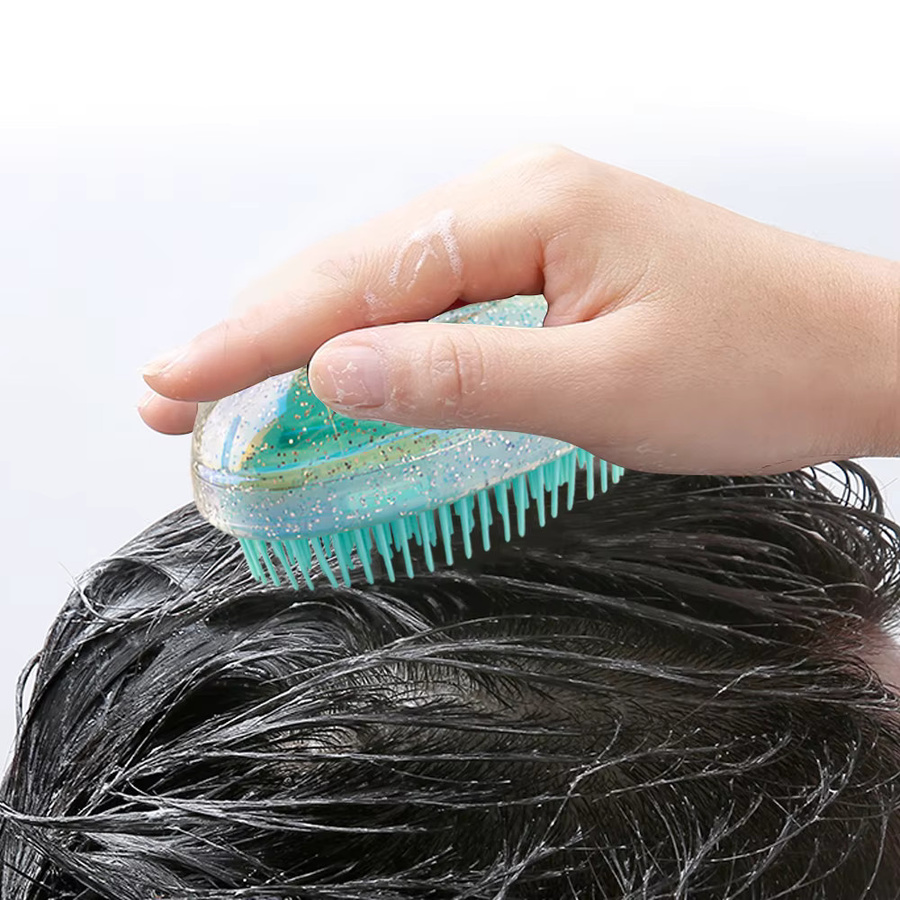 Happy Barber Haar Bürste zur Kopfhautmassage, Unisex - Bild 2
