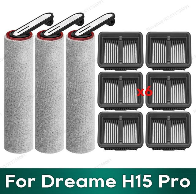 Bürstenfilterzubehör für Dreame H15 Pro, H12 Pro FlexReach und H13 FlexReach aus Kunststoff - Bild 1
