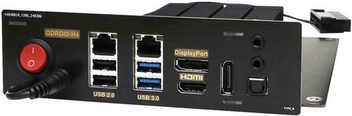 ODROID H4 Mini-ITX Kit SBC-Gehäuse in Schwarz - Bild 1