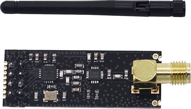 EYEWINK NRF24L01+PA+LNA Funkmodul mit Antenne, Farbe: Schwarz, Reichweite: 1000 Meter, FZ0410 - Bild 1