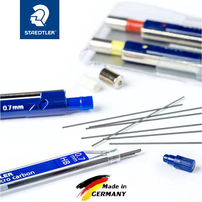 Staedtler Mars Micro Carbon Polymer Druckbleistiftminen HB Blau - Bild 4