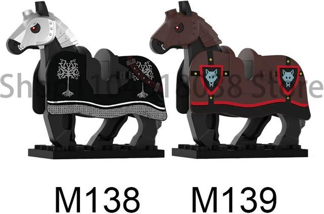 MINiBricks Mittelalterliche Militärfiguren Ritter, Bausteine, ab 6 Jahren - Bild 1