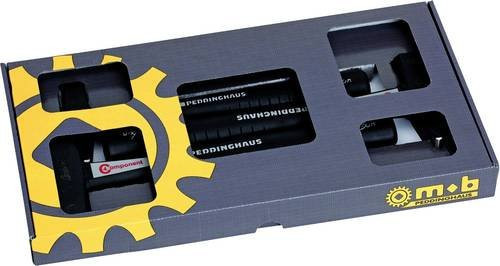 Peddinghaus Schlosserhammer Schwarz mit Glasfaserstiel 2300g - Bild 1