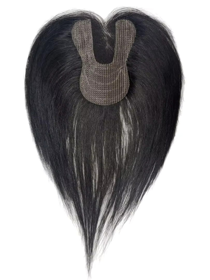 Anemone Haarteil Pony für Damen, natürlich, ohne Clips - Bild 6