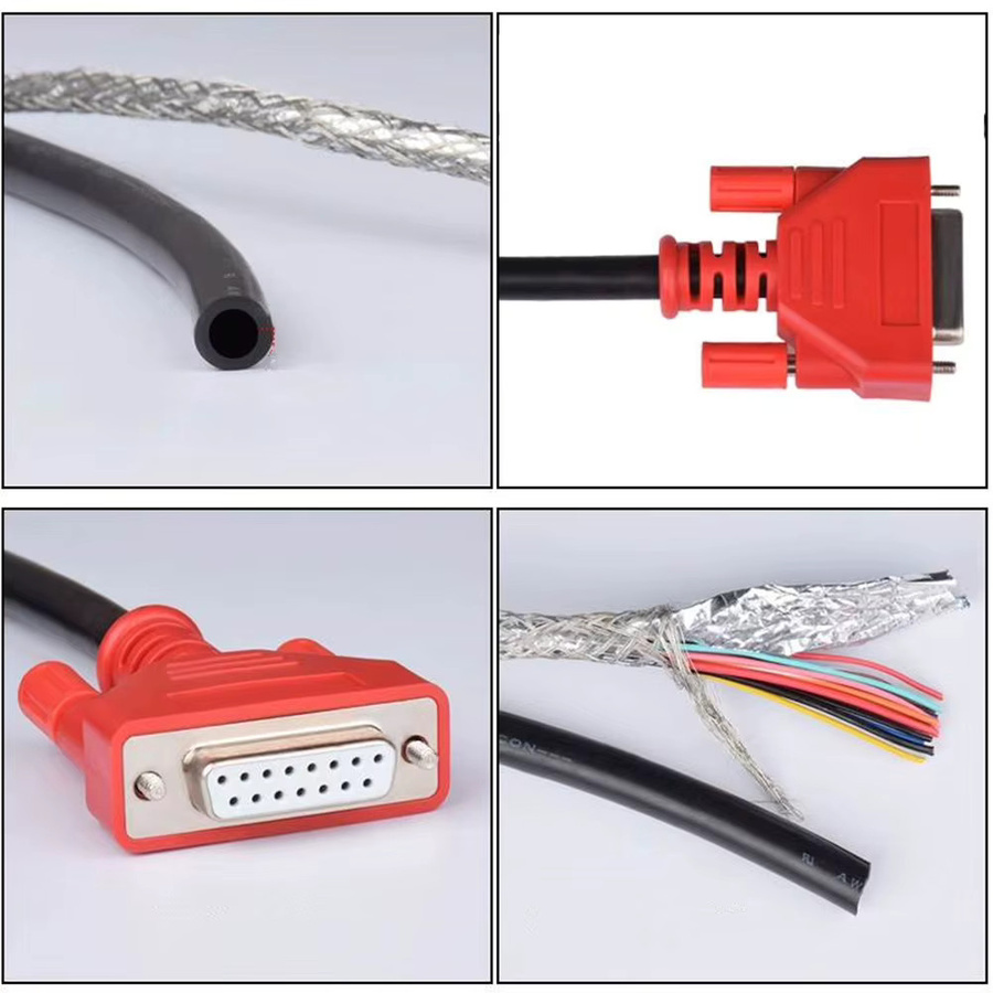 Autel OBD2 Haupttestkabel J2534 Adapter für MaxiSys MS908 Pro, DS708, MS906, MS905 und MS808, 16-Pin Auto Diagnose Tool, Rot - Bild 4