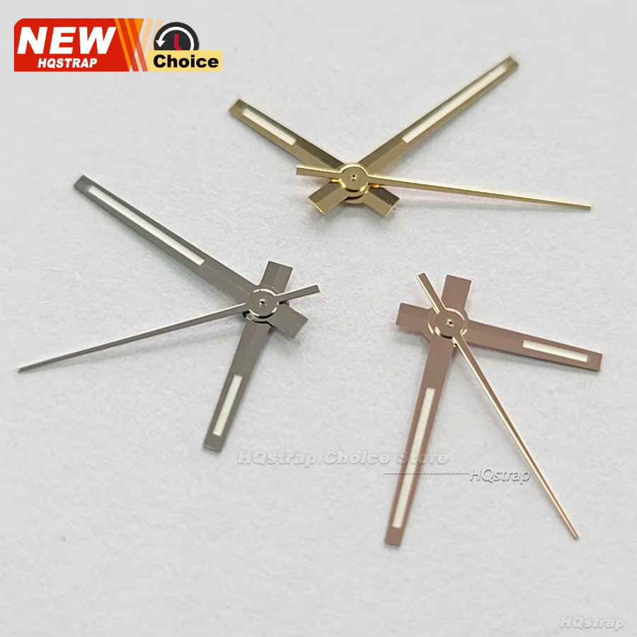 Uhrenzubehör Leuchtende Uhrzeiger, Gold, Roségold, Unisex - Bild 2