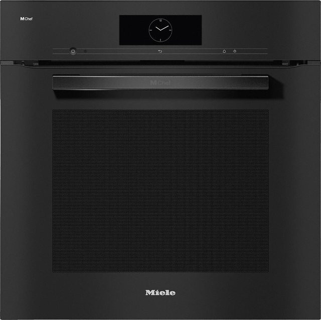 Miele Dialoggarer DO 7860 Combi-Einbaugerät in Obsidianschwarz mit WiFi, App-Steuerung und Pyrolyse-Reinigung - Bild 1