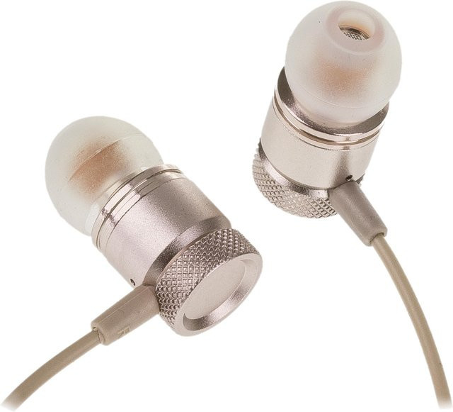 Peter Jäckel FUN Stereo In-Ear Kopfhörer Premium Gold mit 3,5 mm Klinkenanschluss - Bild 1