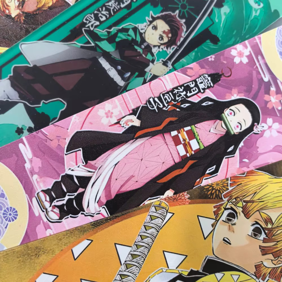 Bandai Demon Slayer Anime Lesezeichen mit Quaste in Multicolor aus Papier - Bild 3