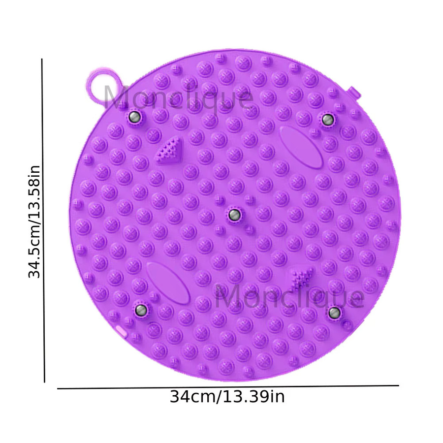 monclique Akupressurmatte, Unisex, blau, lila - Bild 5