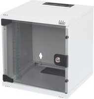 Digitus 10 Zoll Wandgehäuse IT-Wandschrank 6 HE Lichtgrau (RAL 7035) - Bild 1