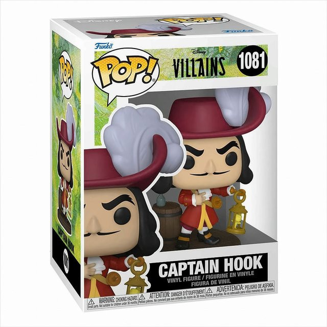Funko Disney Villains Captain Hook, Einzelfigur, ab 3 Jahren - Bild 1