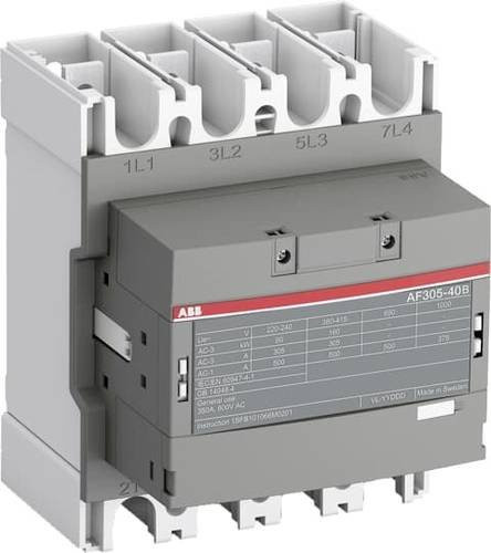 ABB Schütz AF305-40-00-14 in Grau mit 4 Schließern für 160kW - Bild 1