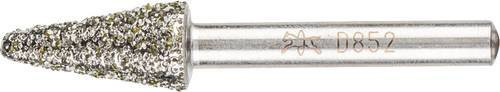 PFERD TOOLS Diamant-Schleifstift Kegel D852 Silber, Durchmesser: 1,2 mm, Länge: 2,5 mm, Breite: 0,6 mm - Bild 1