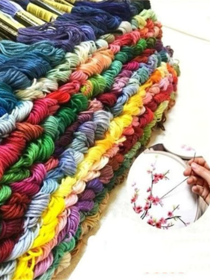 Anchor Kreuzstich-Stickgarn aus Polyester und Baumwolle in Multicolour - Bild 5