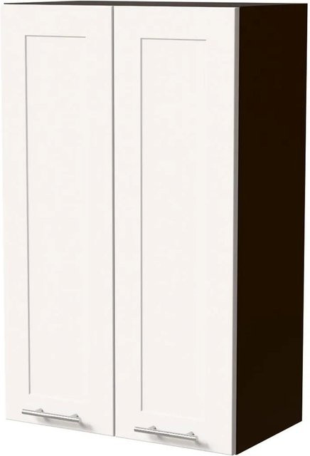 Feldmann-Wohnen Hängeschrank Oslo W4/60 Küchenschrank in Lava und Weiß Matt mit Soft-Close-Türen, B/T/H: 60 x 32,5 x 96 cm - Bild 1