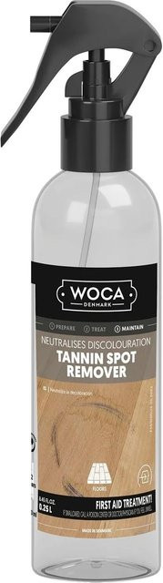 Woca Gerbsäureflecken Spray zur Entfernung schwarzer Flecken, 0,25 l, transparent - Bild 1