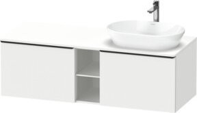 Duravit Waschtischunterschrank D-Neo in Weiß, Wandhängend, Breite: 140 cm, Tiefe: 55 cm, Höhe: 45,9 cm - Bild 1