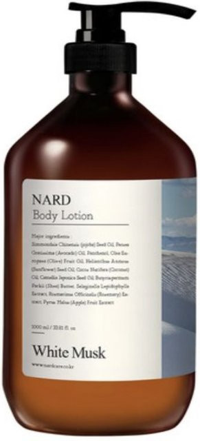 Nard White Musk Parfümierte Körperlotion, 1l, Unisex - Bild 1