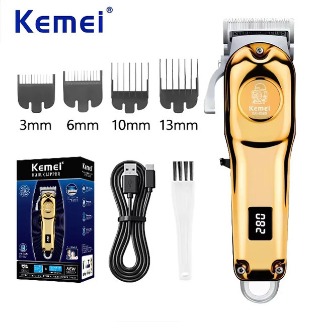 Kemei KM-2628 Haarschneider, Gold, Unisex - Bild 1