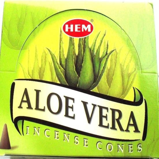 Aloe Vera Räucherkegel, 120 Stück - Bild 1
