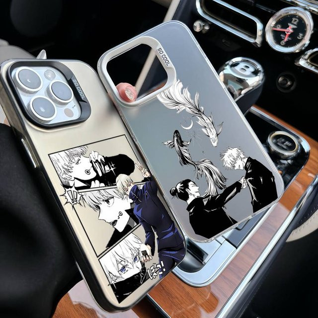 Mesuca Anime Jujutsu Kaisen Handyhülle für iPhone 11 bis 17 Pro Max und weitere Modelle - Bild 1