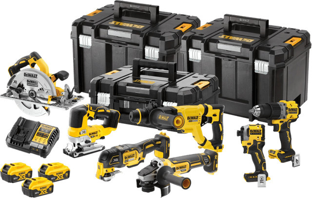 DeWalt DCK706P3T-QW Kombiset mit Akku in Gelb - Bild 1