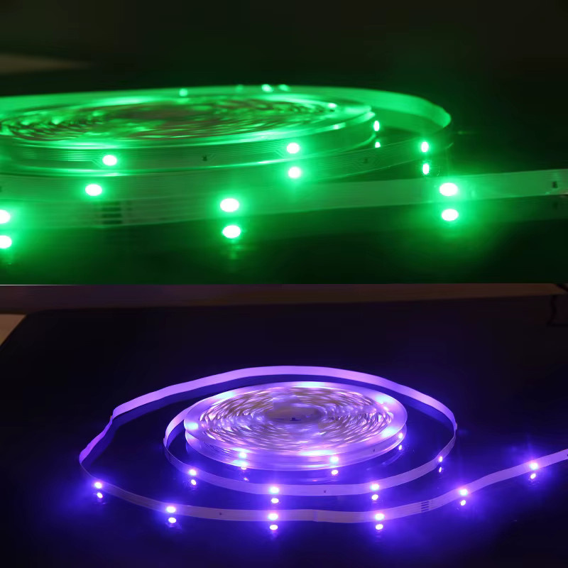 FRST RGB LED-Streifen mit Infrarot-Fernbedienung und USB-Anschluss für TV-Hintergrundbeleuchtung und Schlafzimmer-Dekoration, Multicolour SMD5050 - Bild 2
