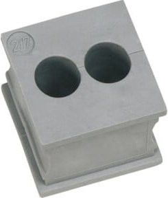 icotek Kabeldurchführungstülle KT 2/6 in Grau, 6mm, halogenfrei, IP54 - Bild 1