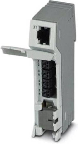 Phoenix Contact PP-RJ-IDC Patch-Panel in Grau - Bild 1