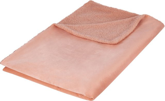 LIVARNO HOME Kuscheldecke Teddyfleece in Pink, B/B: 150 x 200 cm - Bild 1