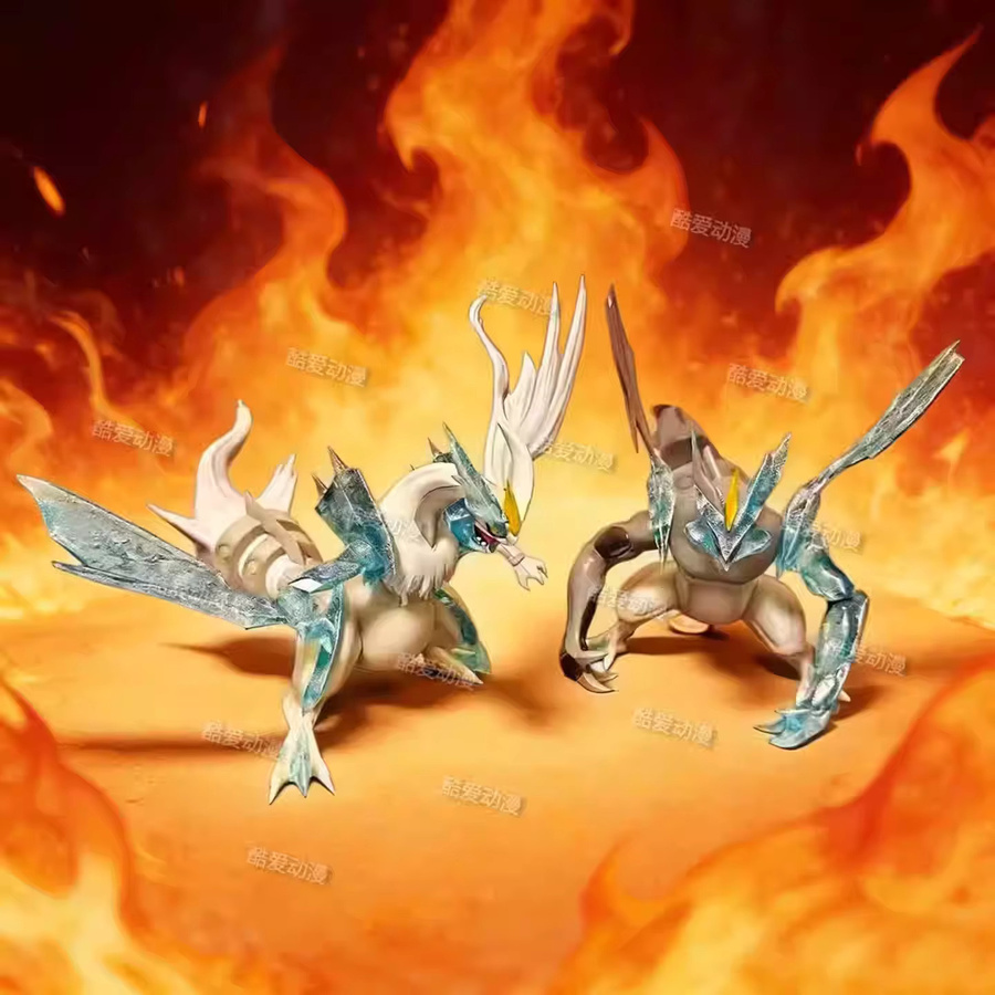 Bandai Pokémon Kyurem Figuren, Weiß, Schwarz, Kunststoff, Einzelfigur - Bild 2