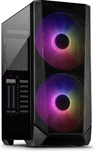 Inter-Tech IT-3503 Airstream Tower PC-Gehäuse Schwarz - Bild 1