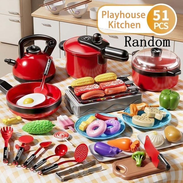 Kinder Rollenspiel Küche Spielzeug Set, Kochen, ab 3 Jahre, Unisex - Bild 1