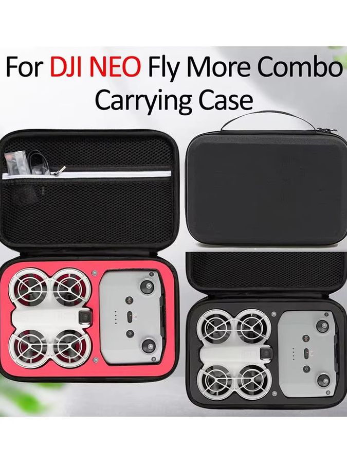 DJI Tragetasche für DJI Neo und DJI RC N3 Controller, Mini Reise- und Outdoor-Tasche für Drohnen-Zubehör, erhältlich in Schwarz oder Grau - Bild 6