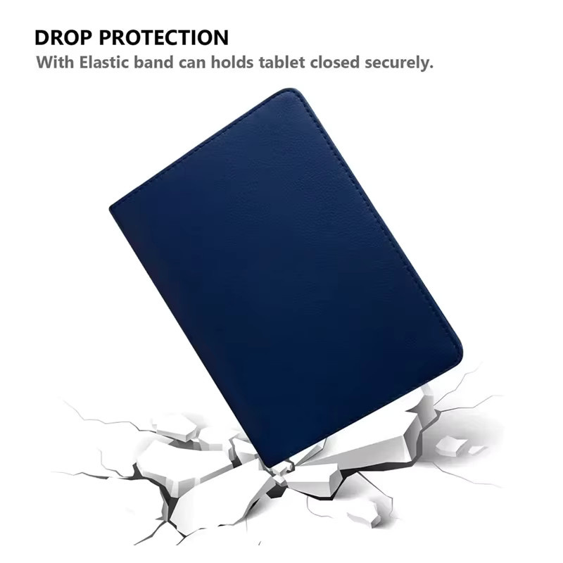 Rotierende Schutzhülle für Samsung Galaxy Tab A9 Plus, S7, S8, S9, S10 Lite, FE, S11 und A10,1 in Grün und Blau - Bild 4