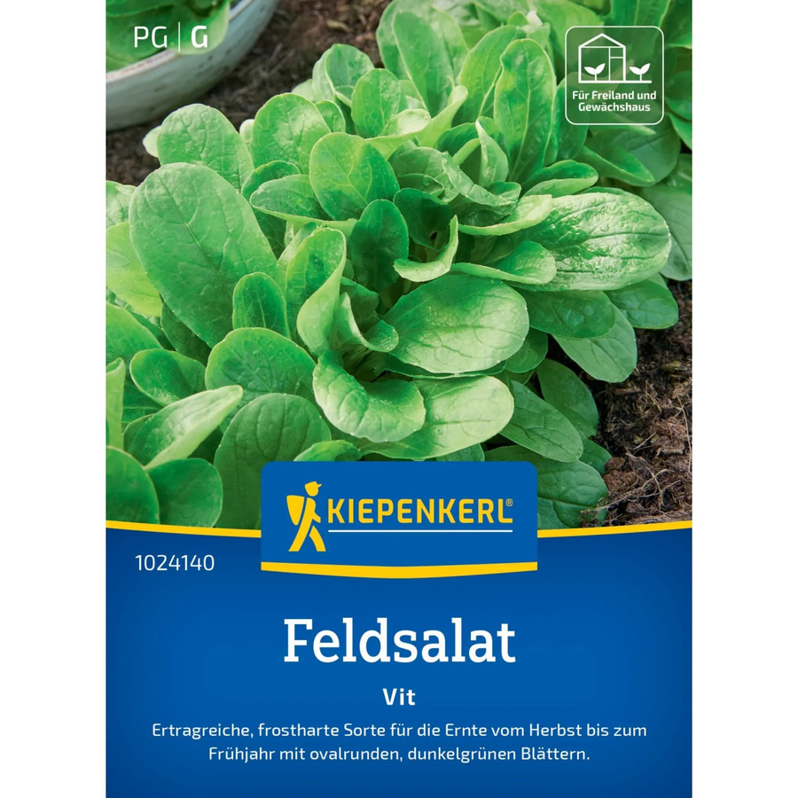 Kiepenkerl Feldsalat Vit Gemüsesamen für Sommer und Herbst - Bild 2