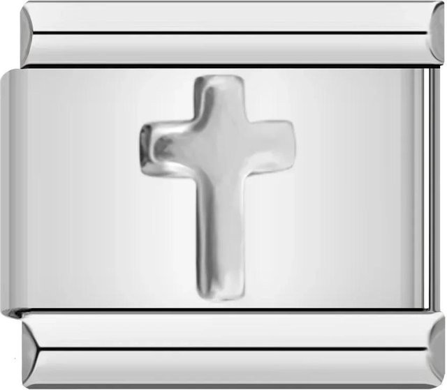 Anhänger Nautische Flagge, Edelstahl, Silber, Unisex - Bild 1