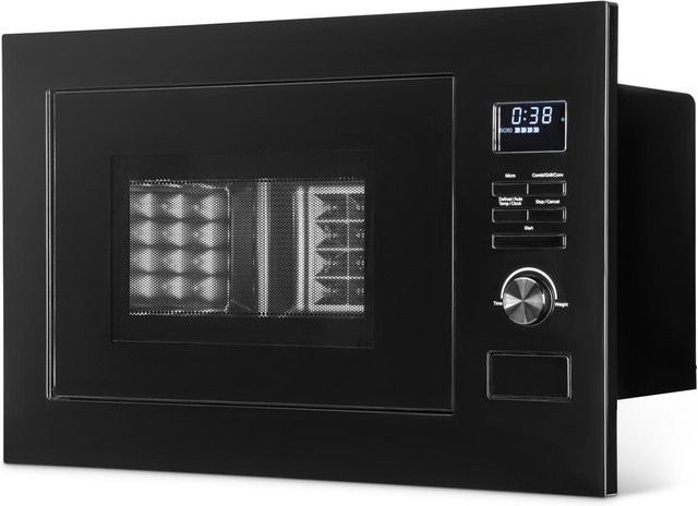 Bomann MWG 3001 H EB Einbau-Mikrowelle mit Grill und Heißluft in Schwarz-matt - Bild 1