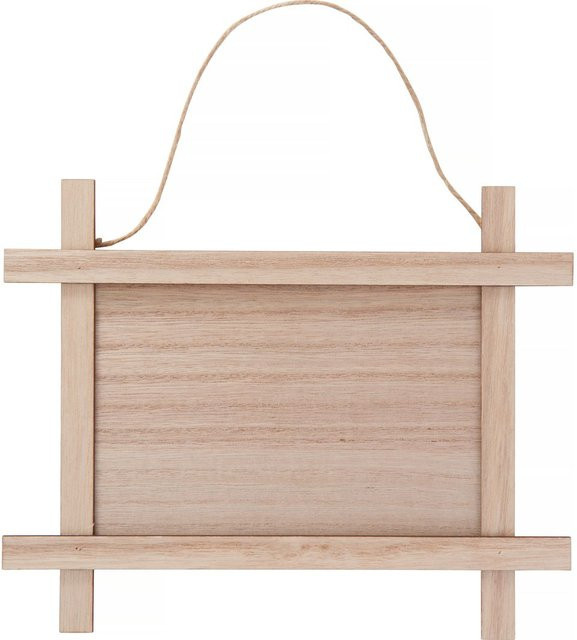 VBS Holz-Schild aus MDF-Holz und Sperrholz in Beige zum Aufhängen - Bild 1