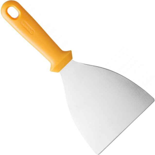 HENDI Heavy Duty Pizzaheber aus Edelstahl und Kunststoff, Gelb, B: 26,3 cm, T: 13,2 cm - Bild 1