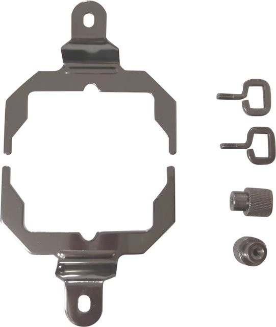 Corsair Montagehalterung Kit für CPU Wasserkühler Icue H100i H115i H150i Elite Capellix, Farbe: Silber, Kompatibel mit AMD AM4, AM5 und AM3 - Bild 1