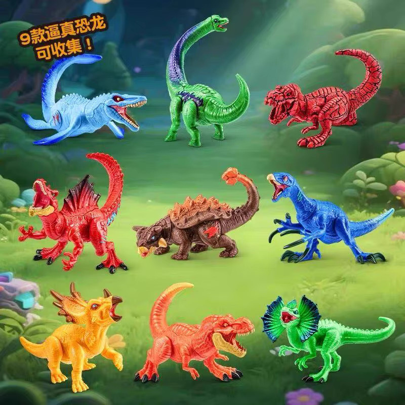 Zuru 5 Surprise Dinosaurier-Eier, Montage-Dinosaurier-Blindbox, Tyrannosaurus Rex Pterosaurier-Modellbausatz - Bild 1