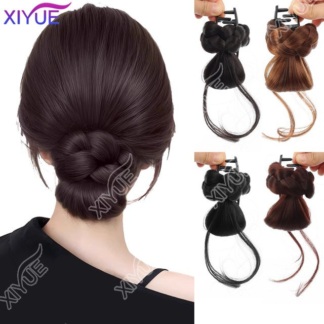 XIYUE Haarknoten, synthetisch, Schwarz, Damen - Bild 1