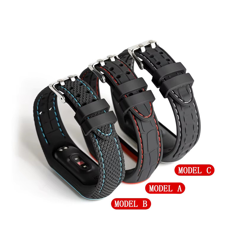 Xiaomi Uhrenarmband Silikon, Schwarz, Unisex - Bild 3
