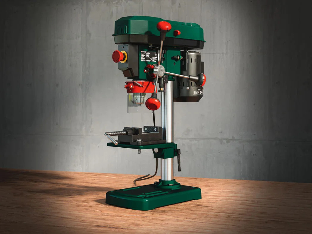 Parkside Tischbohrmaschine PTBM 400 B1 in Grün - Bild 2