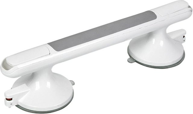 Yiran Furniture Sicherheits-Handlauf für Dusch und Badewanne mit starkem Saugnapf, weiß, 33,0 x 10,0 x 8,0 cm - Bild 1