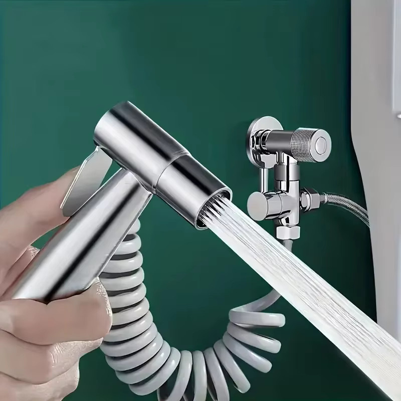 YANKE Hochdruck-Handbrause-Set mit selbstreinigenden Düsen für deine Dusche - Bild 2