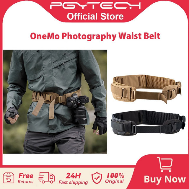 PGYTECH OneMo Fotografie-Taillengürtel in Schwarz oder Braun - Bild 1