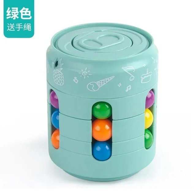 Linyi toy Bohnen Würfel Fingerspitze Gezappelt Spielset, Weiß, ab 14 Jahren - Bild 1